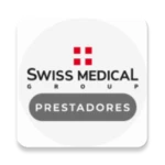 swiss medical prestadores android application logo